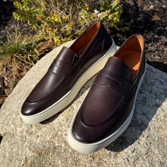 Allen Edmonds Men\'s Randolph 2.0 Leather Slip-On Sneakers Brown Size 9.5 D $350 main image 10